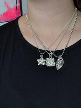 Chunky heart charm