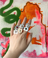 Flower ring by Viola