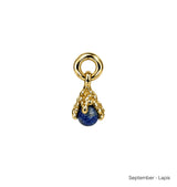 Månadsstens charm brass