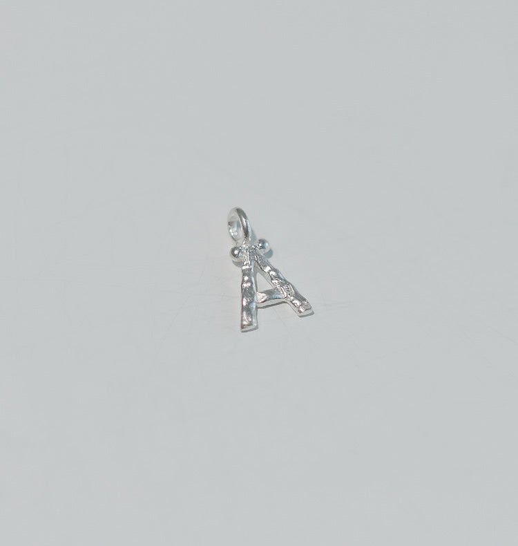 Letter pendant 925 silver