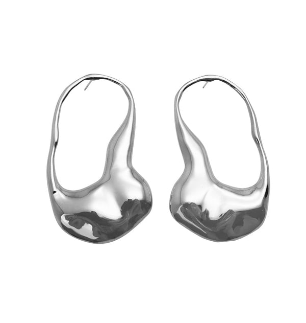 ada earrings silver