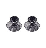 April earrings black