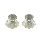 April earrings light dirty yellow