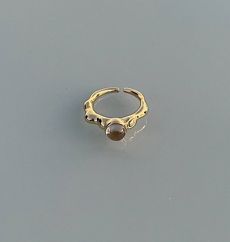 New Blood Ring Brass