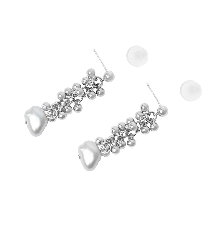 Barbro earrings silver