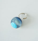 Bubble ring blue