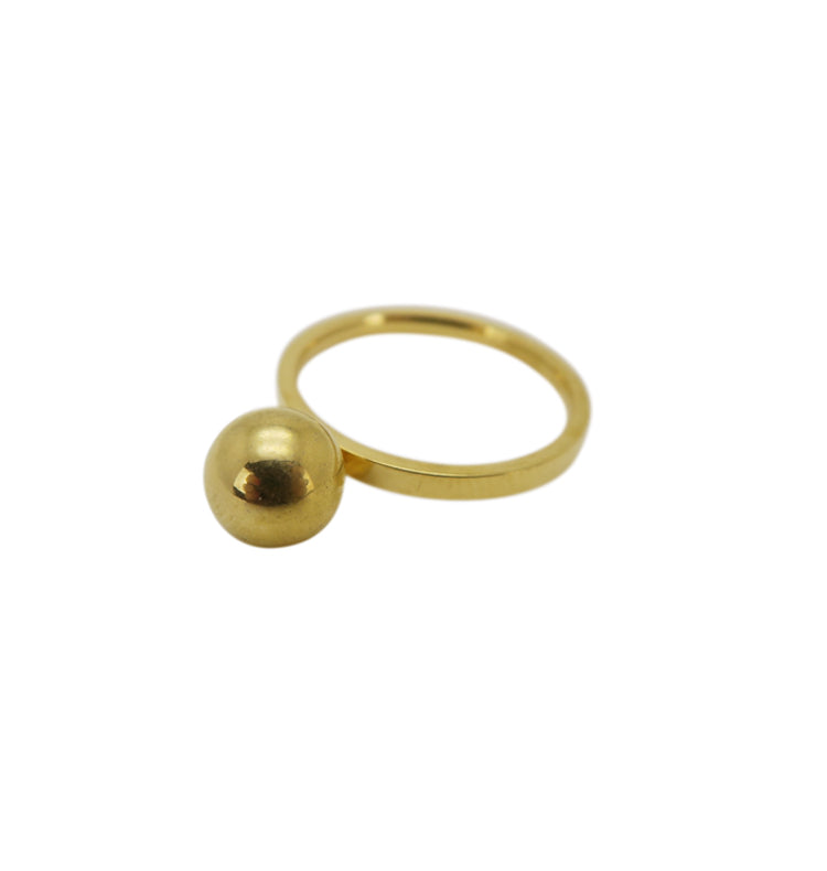 Bulletproof ring gold