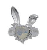 Bunny Ring Silver