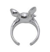Bunny Ring Silver
