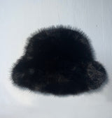 Camilla faux fur black