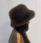 Camilla faux fur brown