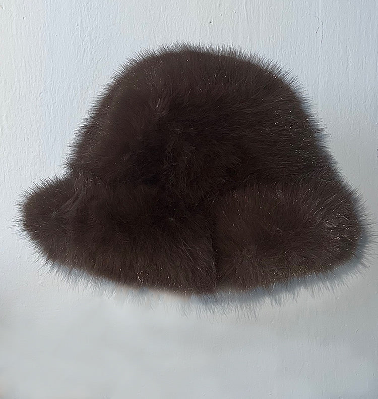 Camilla faux fur brown