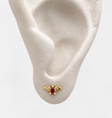 Bat single stud Gold