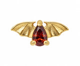 Bat single stud Gold