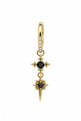 Fairy Single Earring Gold/Black