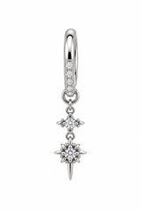 Fairy Single Earring Silver/Clear
