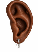 Solar Stud Single Earring Steel