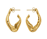 Wolfie earrings gold
