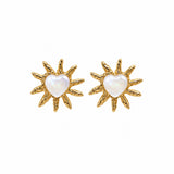 La La Land Earrings Gold / Clear
