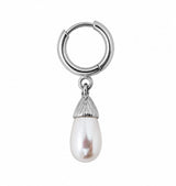 Veja drop single earring silver