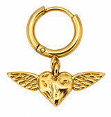 Veja wing single earring gold