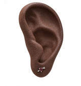 Love Stud Single Earring Steel
