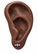 Luna Stud Single Earring Steel