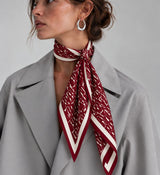 Milan scarf red
