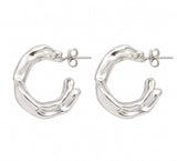 Risky Road Earrings Silver