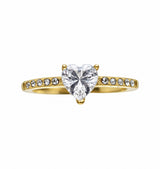 Mi Amore ring gold/clear