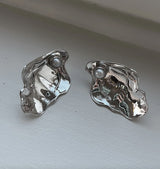 CLAM earrings silver