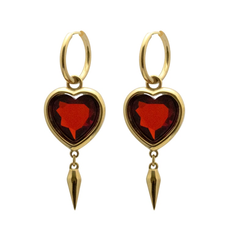 Claw heart big gold