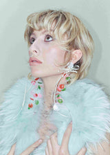 Coralie earrings colorful