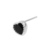 crush single stud 925 silver