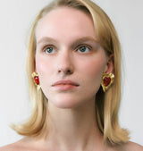 Dagny clips earrings gold