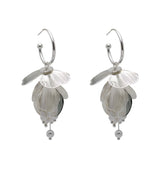 Dahlia Earrings Silver