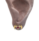 Devil single stud Gold