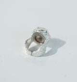 Draco ring silver