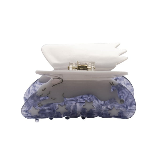 Dream hair clip blue