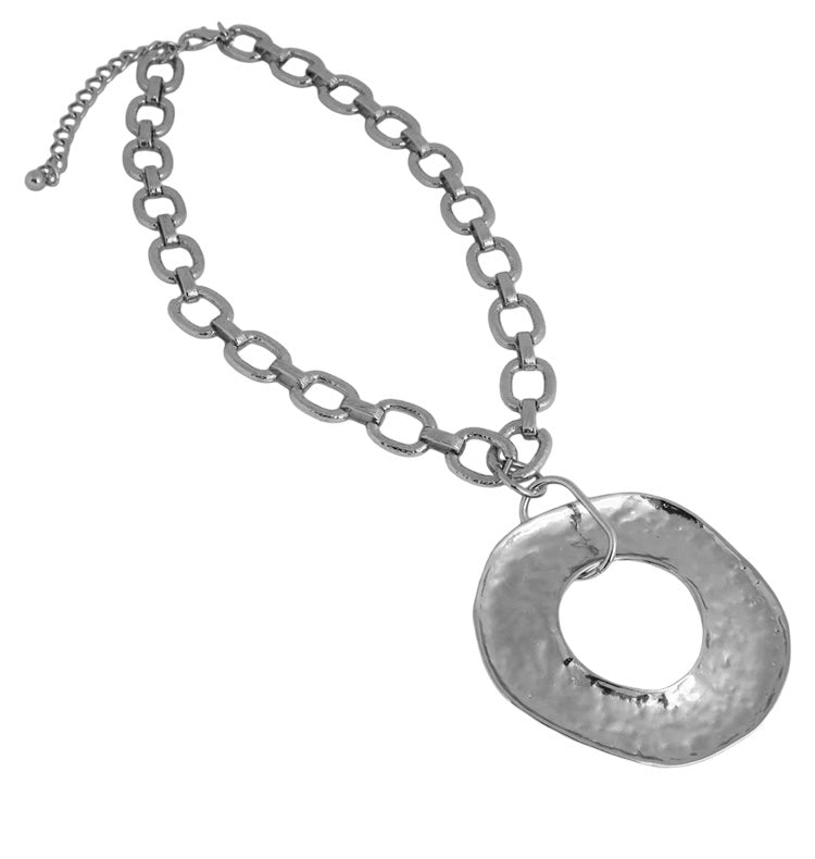 Dry necklace silver