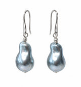 Evgenia shell earrings gray