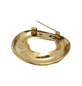 Elin brooch small gold