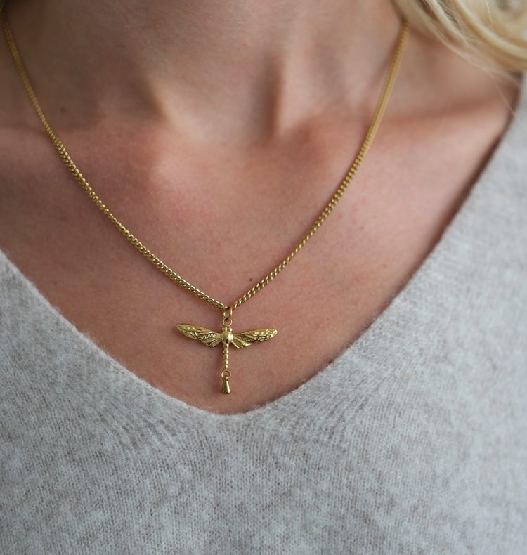 Ellie necklace gold