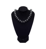 Elsa necklace black