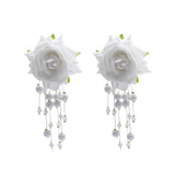 Emilia earrings white
