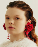 Emilia earrings red