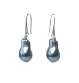 Evgenia shell earrings gray