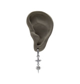 Fairy Single Earring Silver/Clear