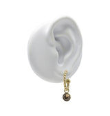 Felicia earrings champagne gold