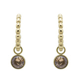 Felicia earrings champagne gold